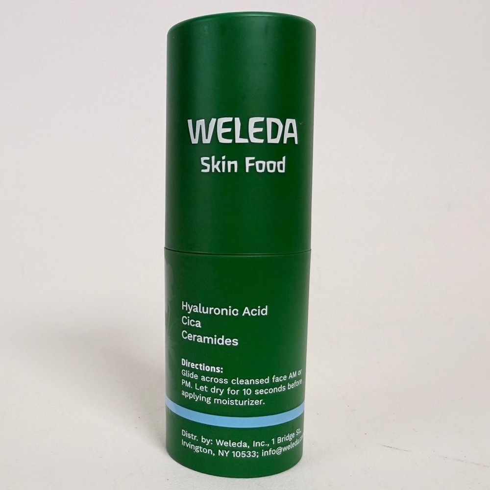 Weleda Skin Food Repairing Serum Stick Hyaluronic Acid Cica Calendula 0.53oz New